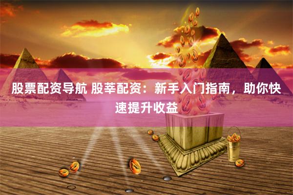 股票配资导航 股莘配资：新手入门指南，助你快速提升收益